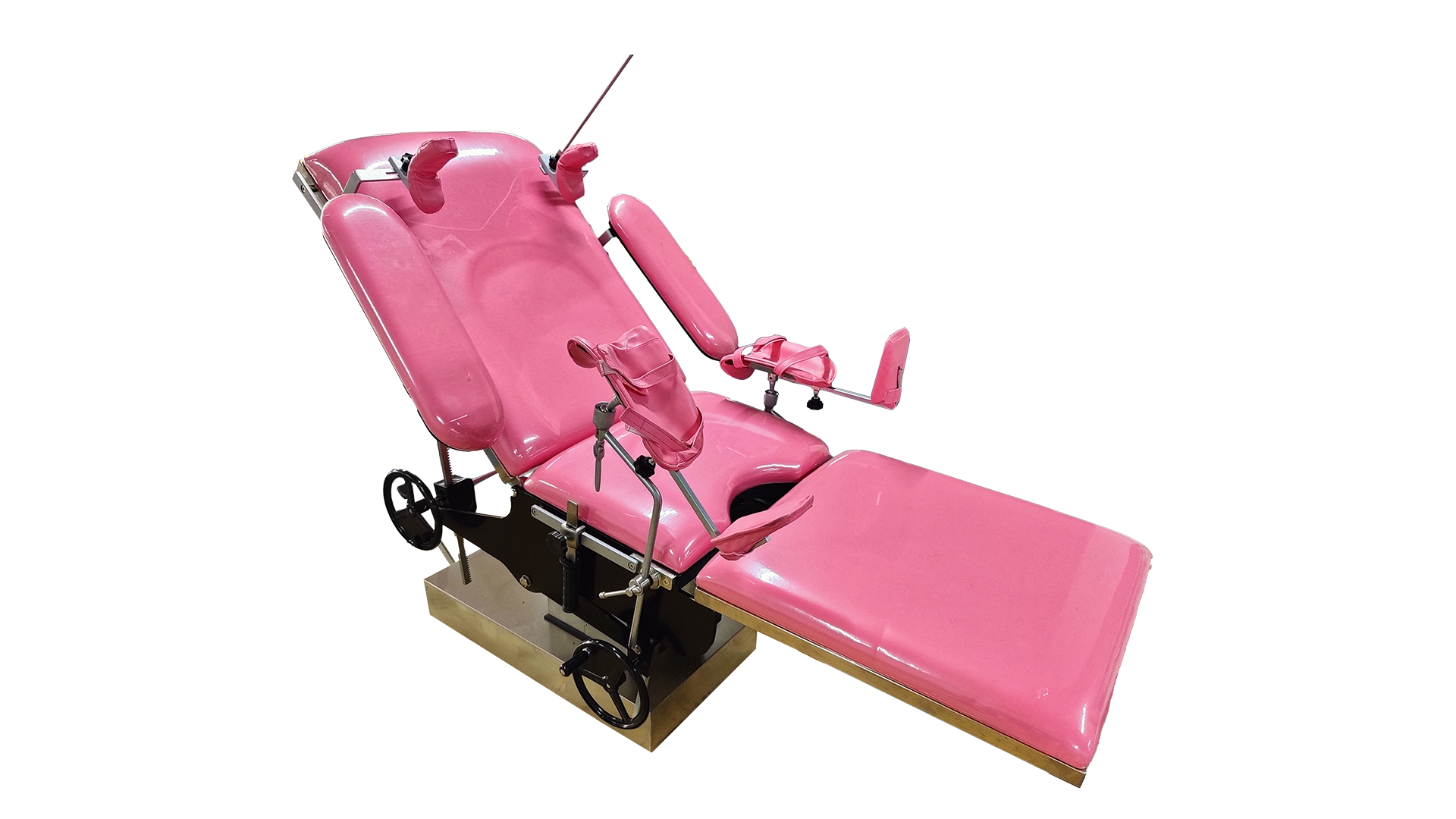 Delivery Bed with Leather Covered Mattress